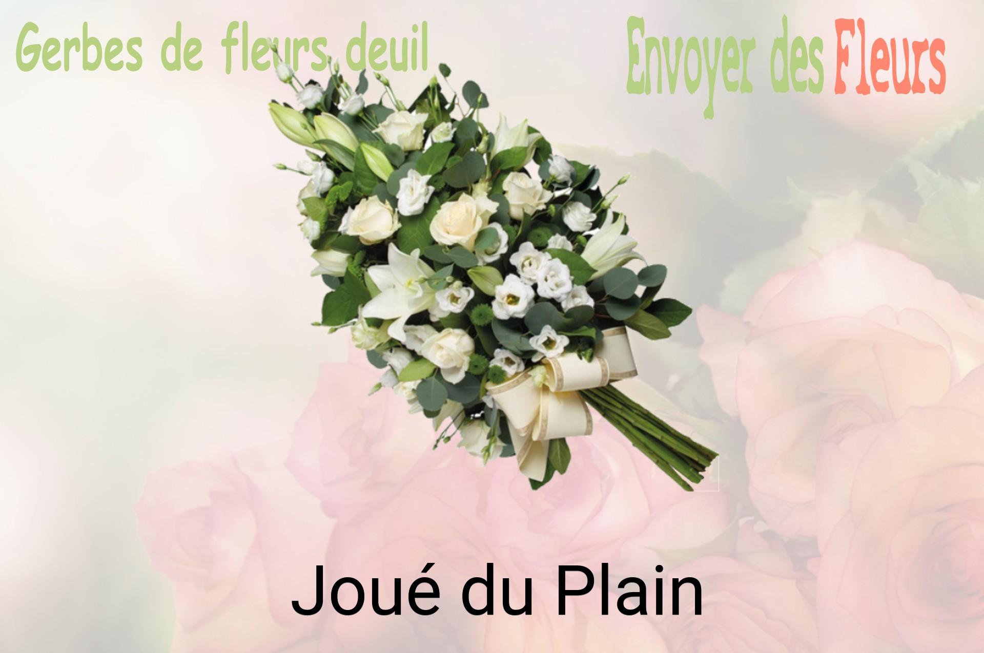 Gerbe de fleurs de deuil livrée à Joué-du-Plain